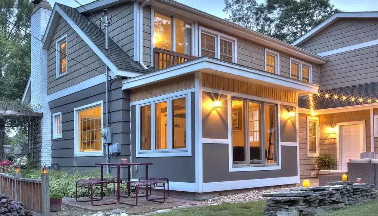 A home with new windows